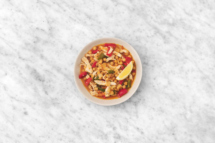 Acaba el guiso y emplata