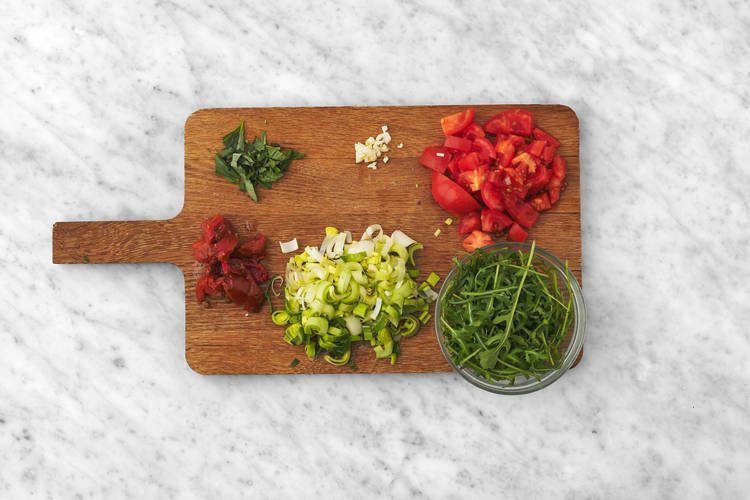 Forbered grøntsager