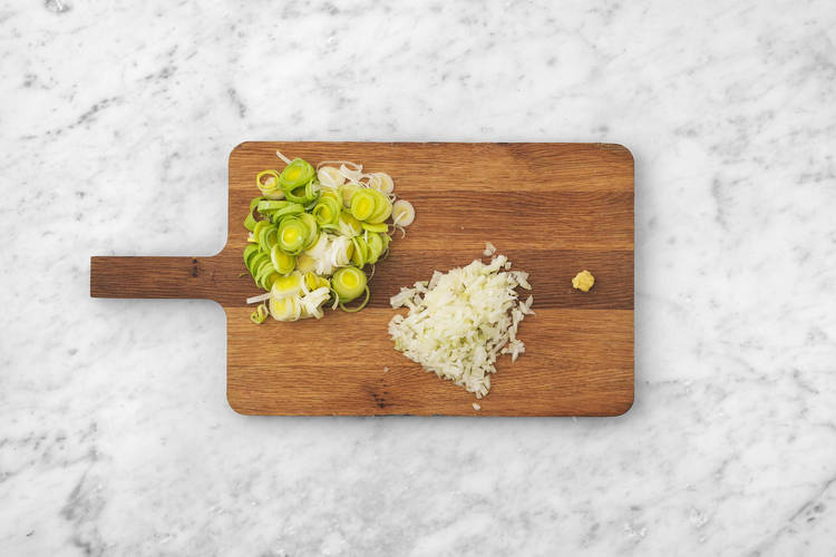 Forbered grøntsager