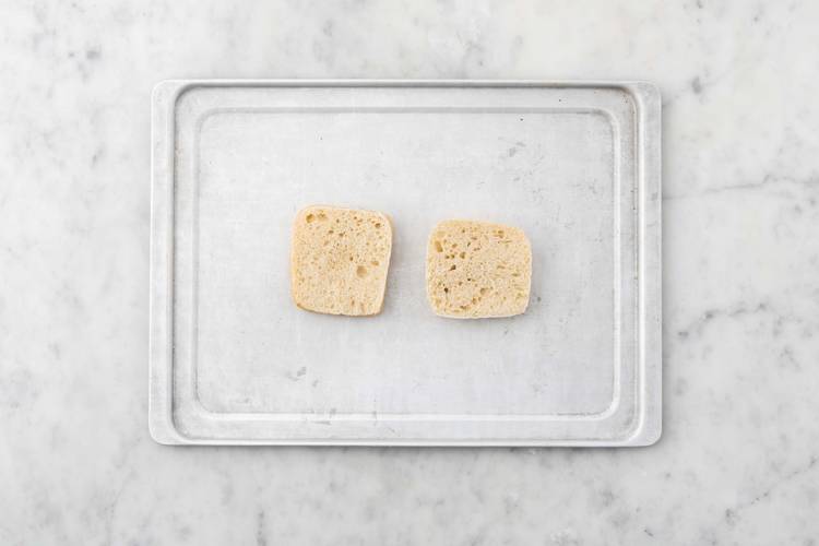 Make garlic ciabatta