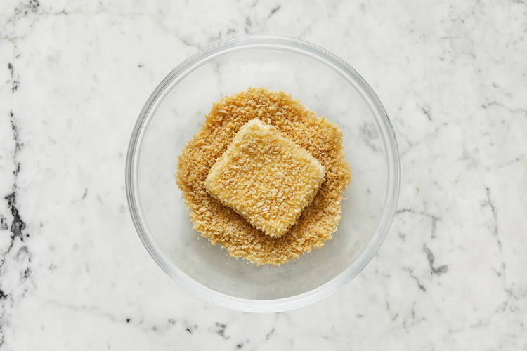 Enrober l’haloumi
