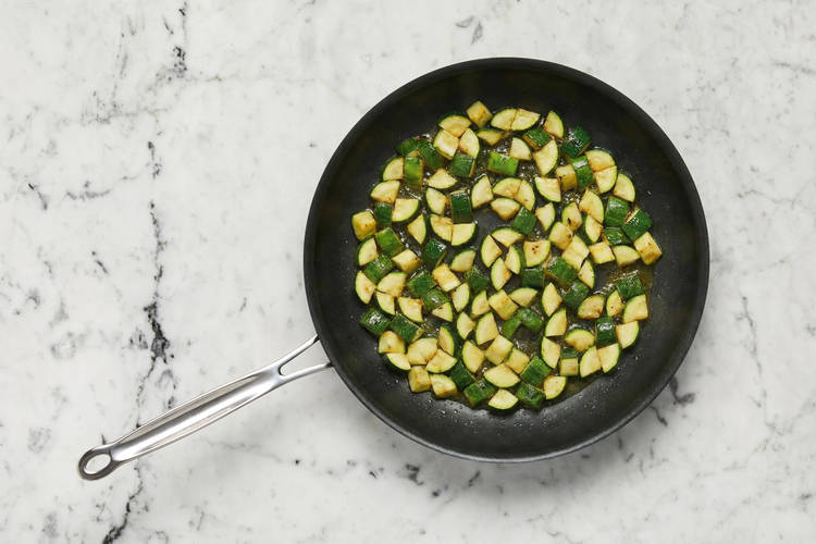 Cook zucchini