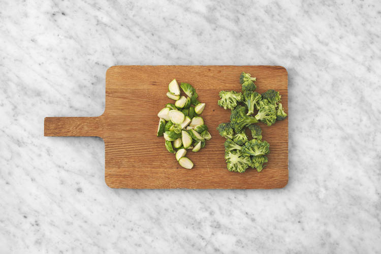 Förbered grönsaker