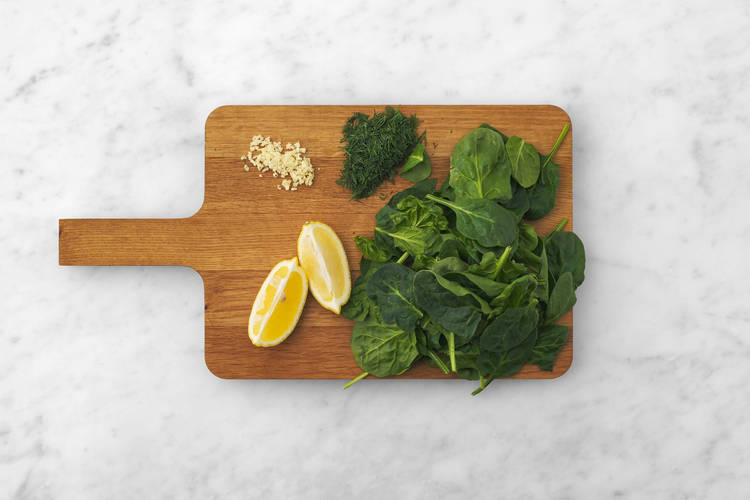 Forbered grøntsager