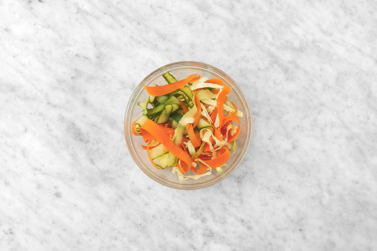 Förbered grönsaker