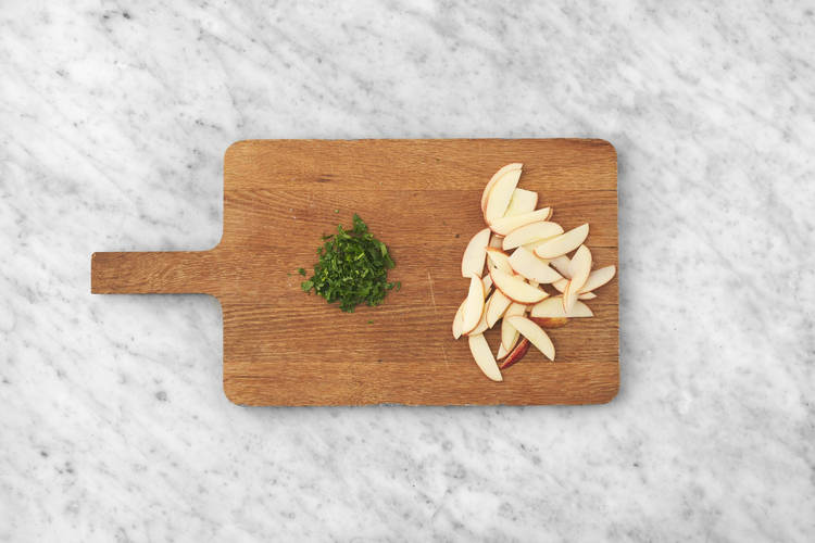 Forbered grønnsaker