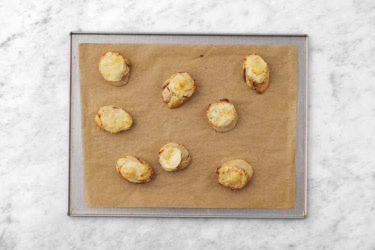 Bake the Garlic bread