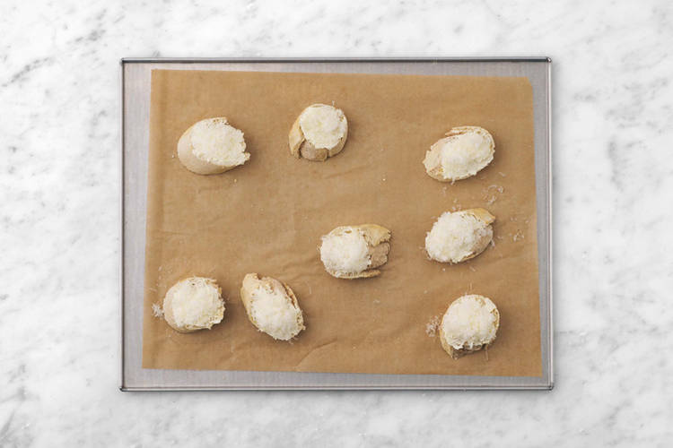 Make the Garlic Bread 