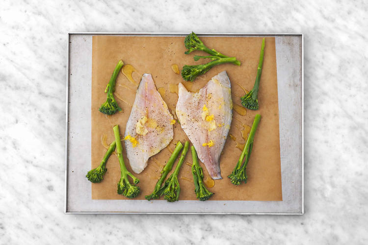 Bake the Fish and Veg