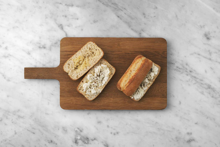 Top with the Goat's Cheese