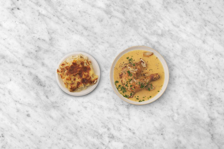 Touche final avant le service 