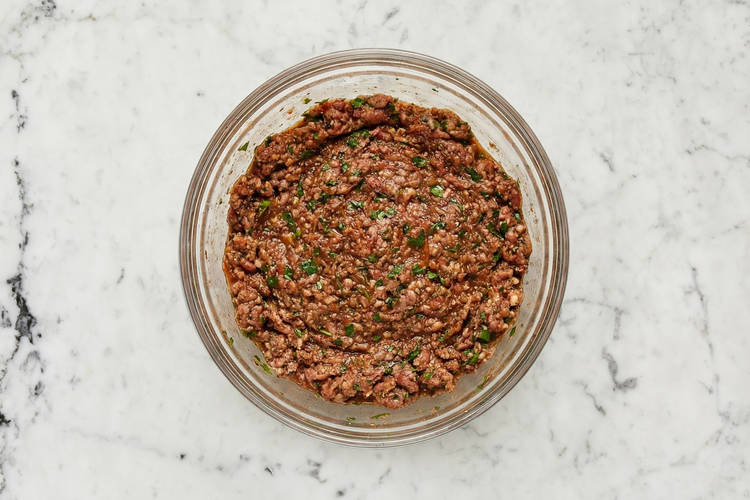 Préparer les rouleaux