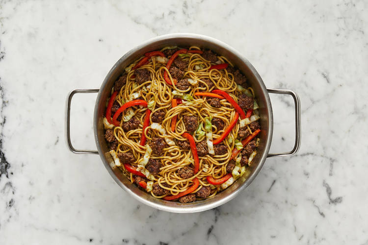 Assembler les nouilles