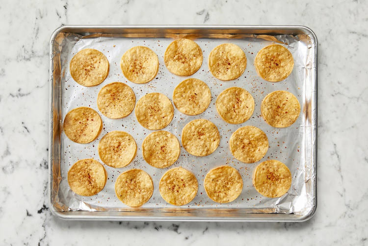 Griller les croustilles de maïs