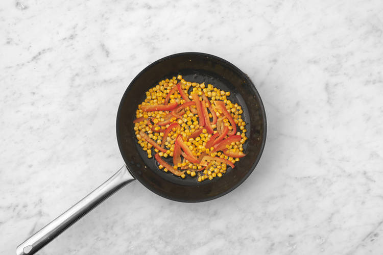 Get prepped & cook the veggies 