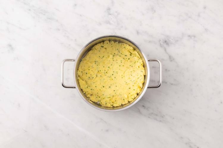 Cook sugar snap peas