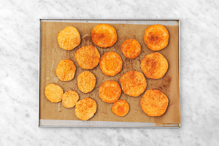 Préparer et rôtir les patates douces