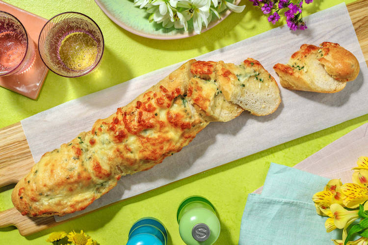 Knoflookbrood bakken