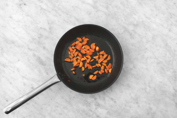 Zanahoria al fuego