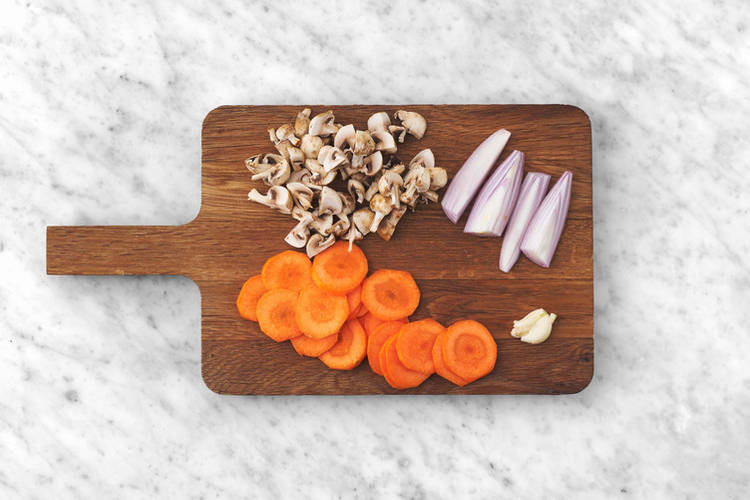 Preparare gli ingredienti