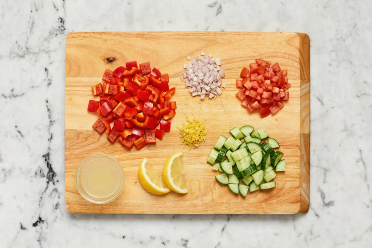 Préparer les ingrédients