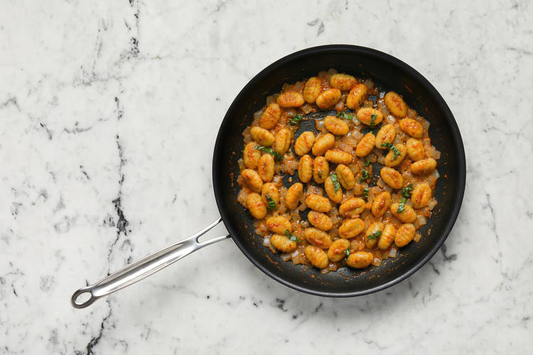 Terminer les gnocchis