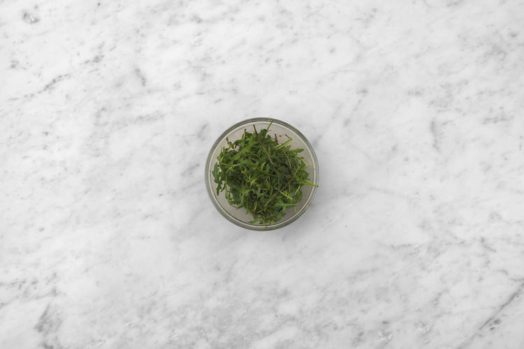 Toast the almonds & cook halloumi