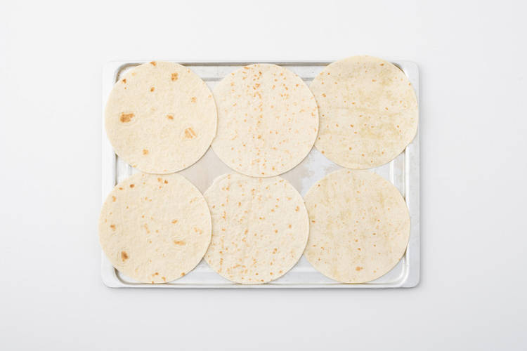 Tortilla erwärmen