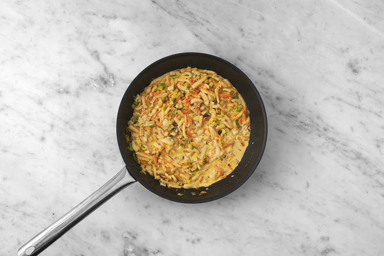 Spätzle fertigstellen