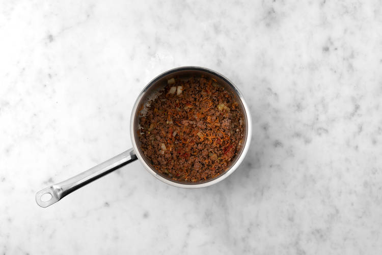 Füllung fertigstellen