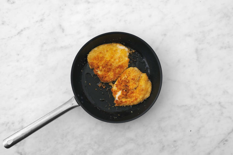 Hähnchen frittieren