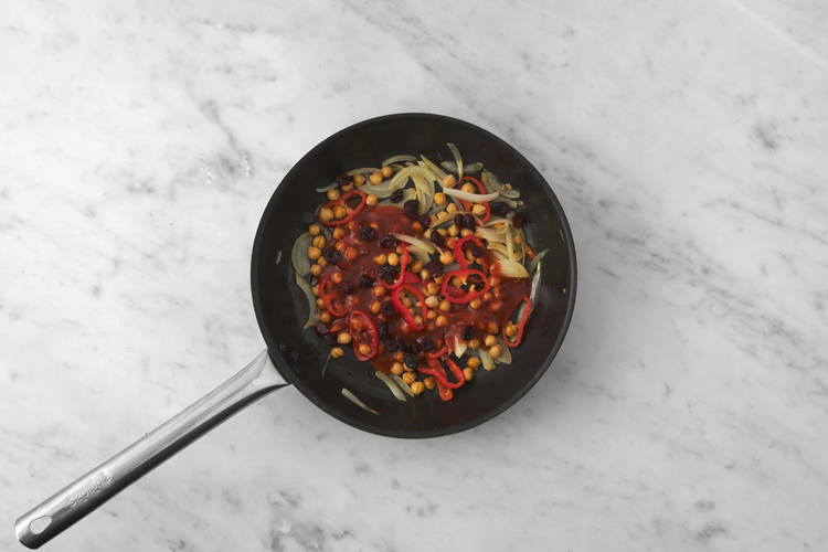 Gemüse fertigstellen