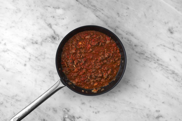 Für die Fleischsoße