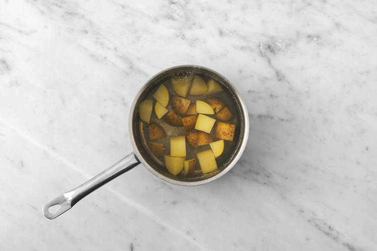 Kartoffeln garen
