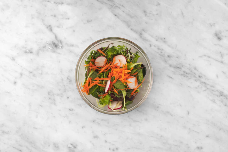 Salat zusammenstellen