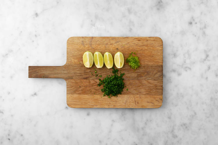 Préparer la vinaigrette