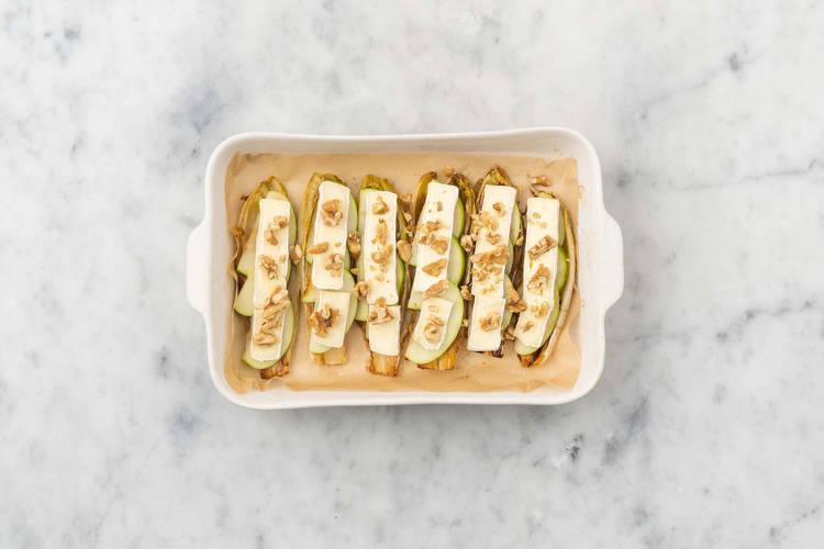 Bake the endives