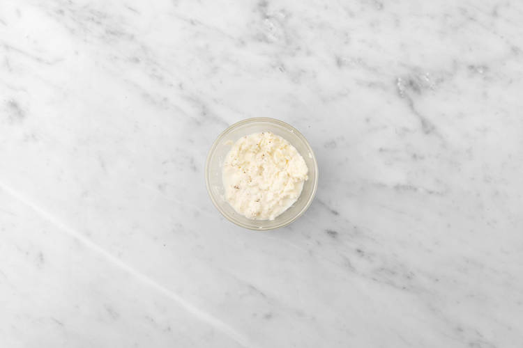 Burrata-topping maken