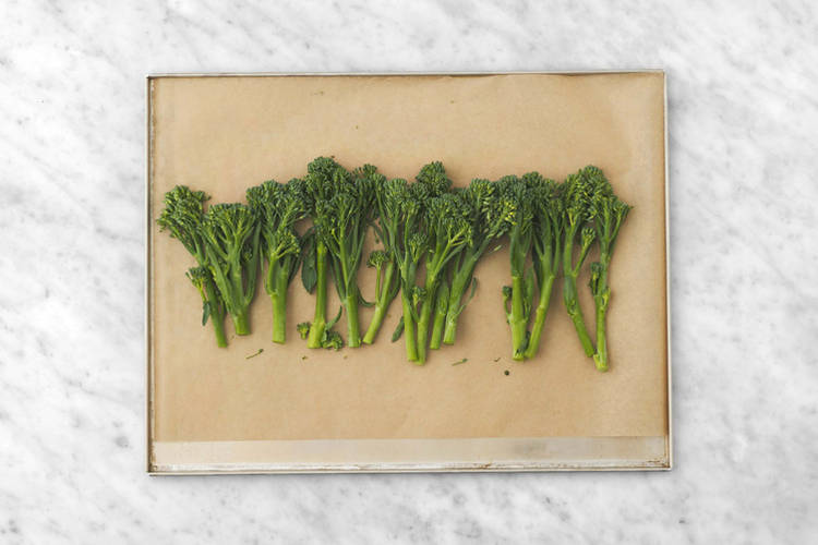 Rôtir les broccolini