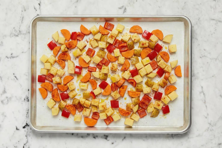 Roast veggies