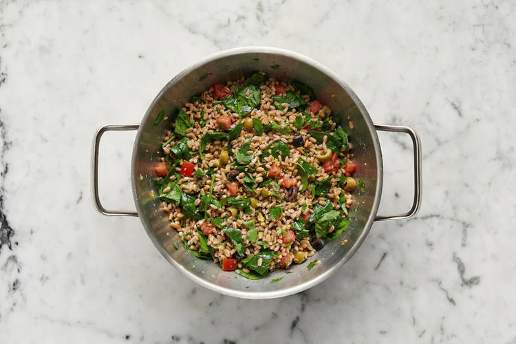 Assaisonner le farro