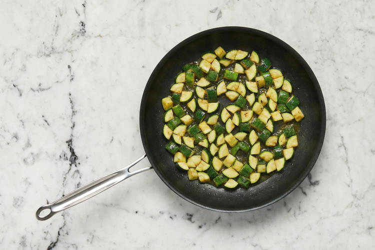 Cook zucchini