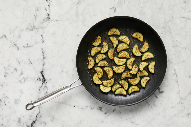 Cook zucchini