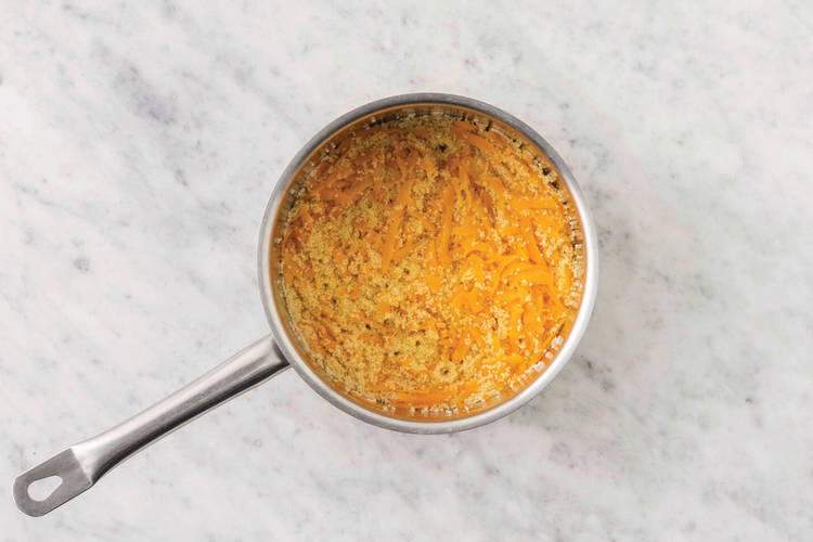 Get prepped & cook the couscous