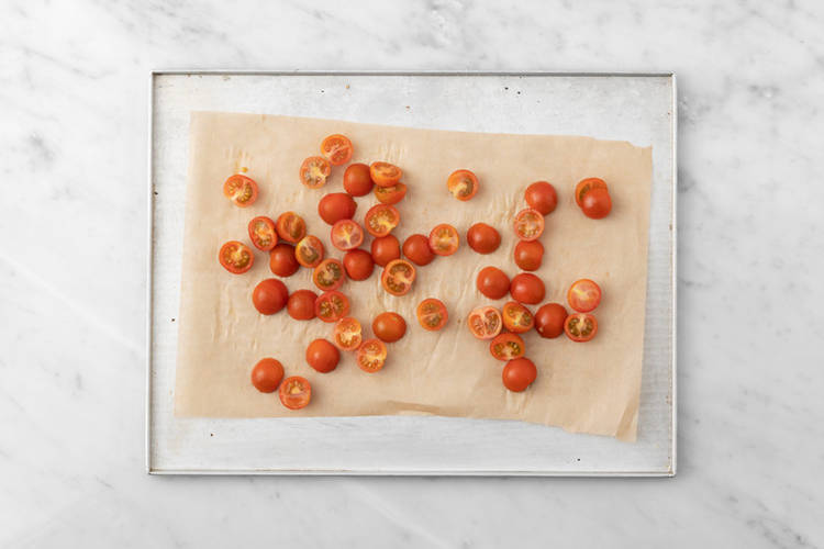Roast the tomatoes