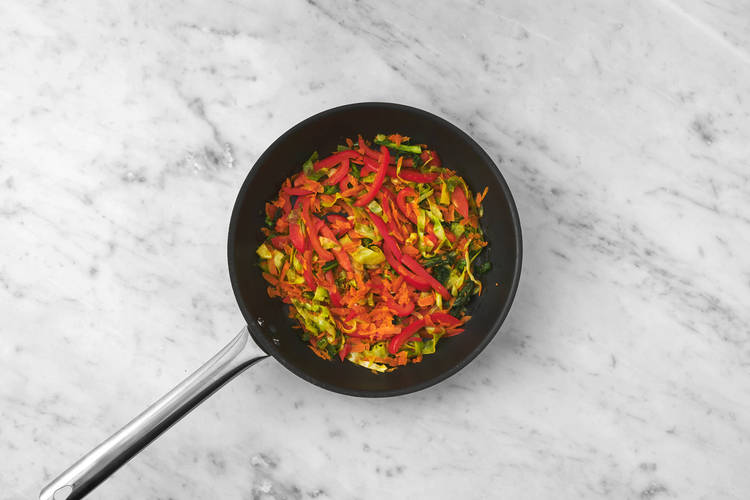 Get prepped & cook the veggies