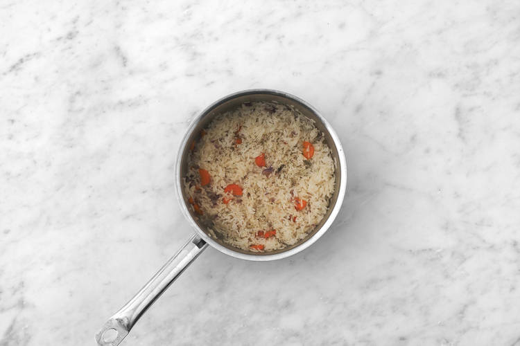 Le riz passe à la casserole 