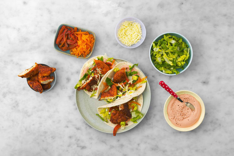 Assemble at the table