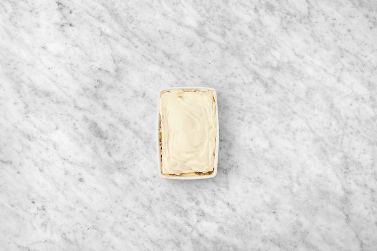 Assemble the lasagne