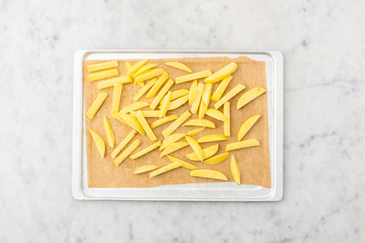 Bake the fries 